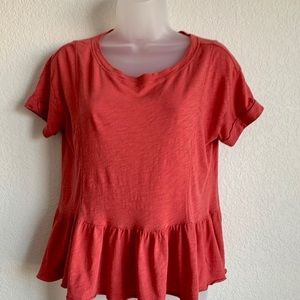 Rusty orange Altar’d state shirt in Size m…